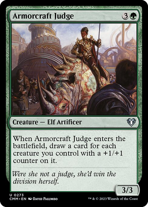 Armorcraft Judge - Commander Masters Uncommon Card
