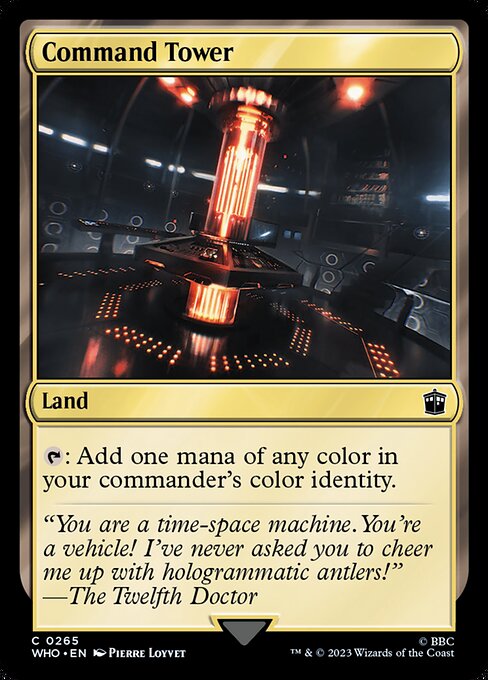 Command Tower - Doctor Who Common Card