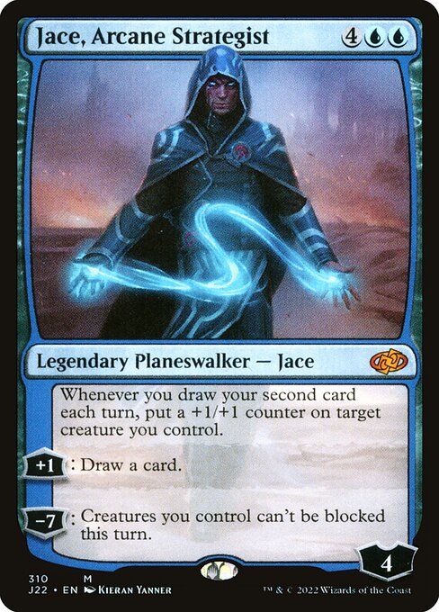 Jace, Arcane Strategist - Jumpstart 2022 Mythic Card