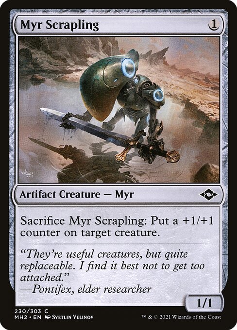 Myr Scrapling - Modern Horizons 2 Common Card