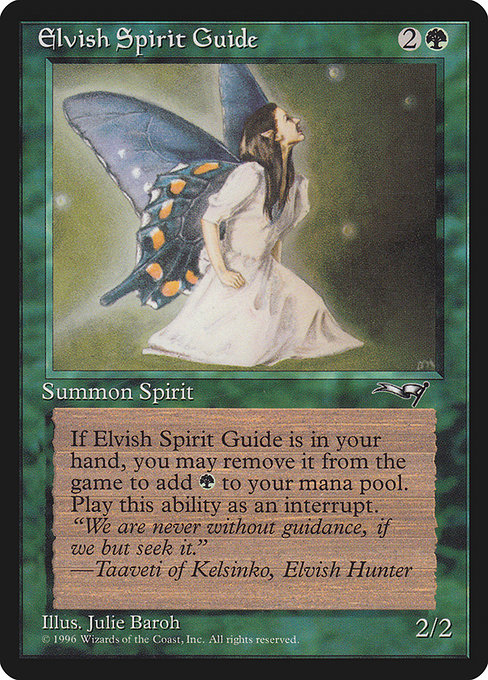 Elvish Spirit Guide - Alliances Uncommon Card