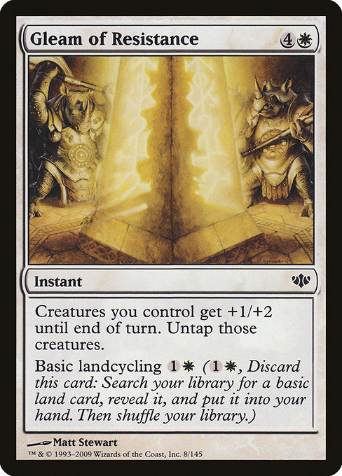 Gleam of Resistance - Conflux Common Card