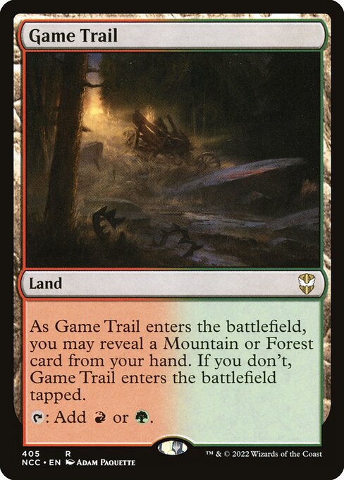 Game Trail - New Capenna Commander Rare Card