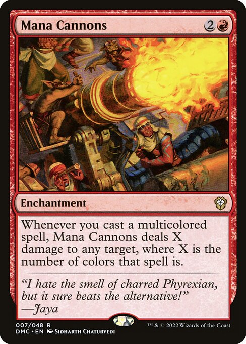 Mana Cannons - Dominaria United Commander Rare Card