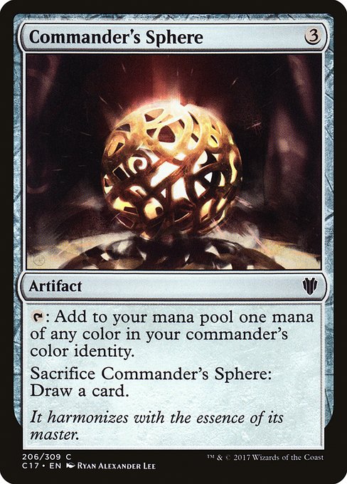 Commander's Sphere - Commander 2017 Common Card