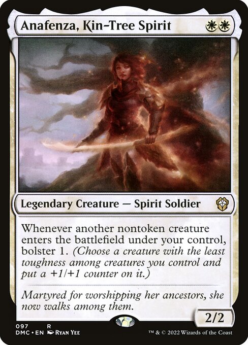 Anafenza, Kin-Tree Spirit - Dominaria United Commander Rare Card