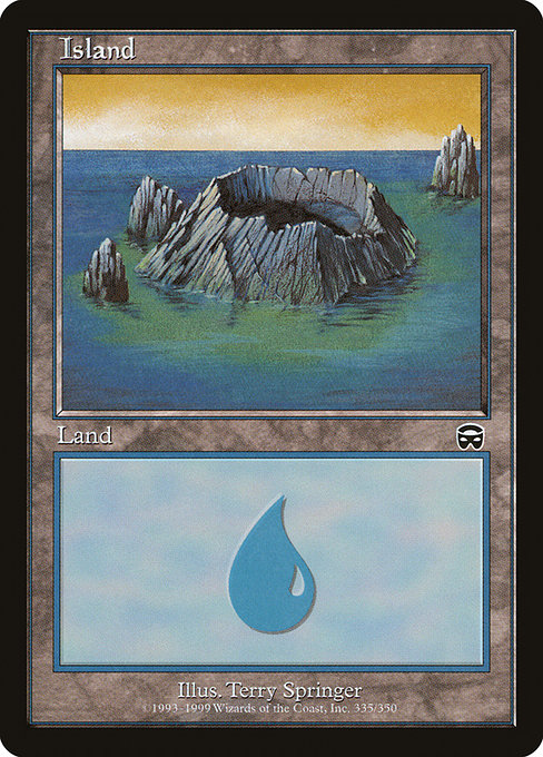 Island - Mercadian Masques Common Card