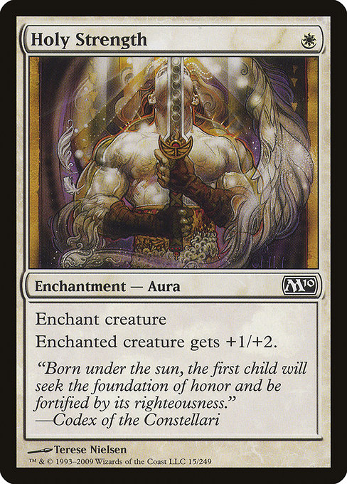 Holy Strength - Magic 2010 Common Card