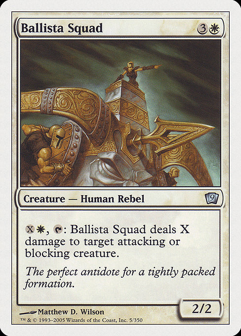 Ballista Squad - Ninth Edition Uncommon Card