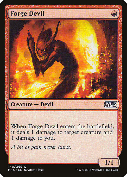Forge Devil - Magic 2015 Common Card