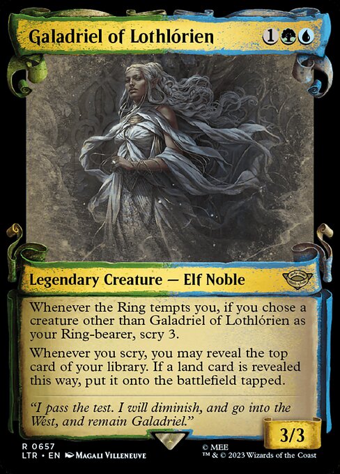 Galadriel of Lothlórien - The Lord of the Rings: Tales of Middle-earth Rare Card