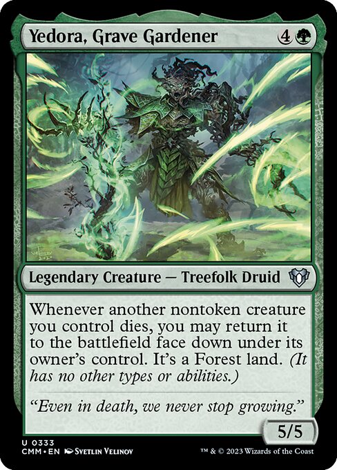 Yedora, Grave Gardener - Commander Masters Uncommon Card