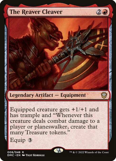 The Reaver Cleaver - Dominaria United Commander Rare Card