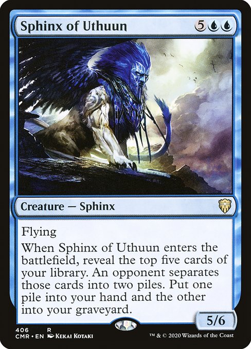 Sphinx of Uthuun - Commander Legends Rare Card