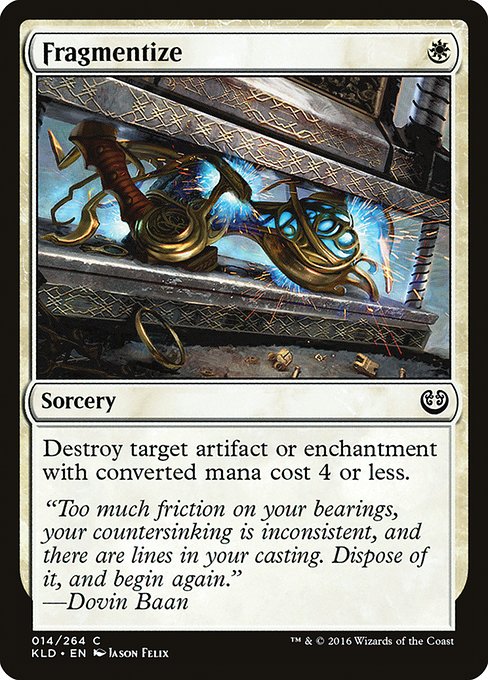 Fragmentize - Kaladesh Common Card