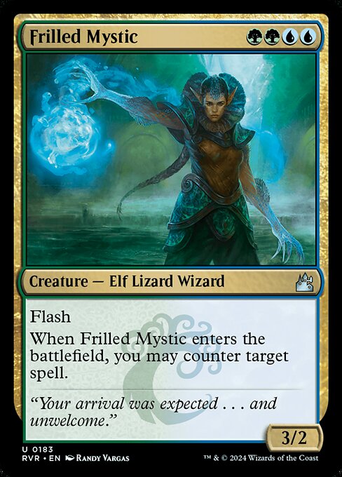 Frilled Mystic - Ravnica Remastered Uncommon Card