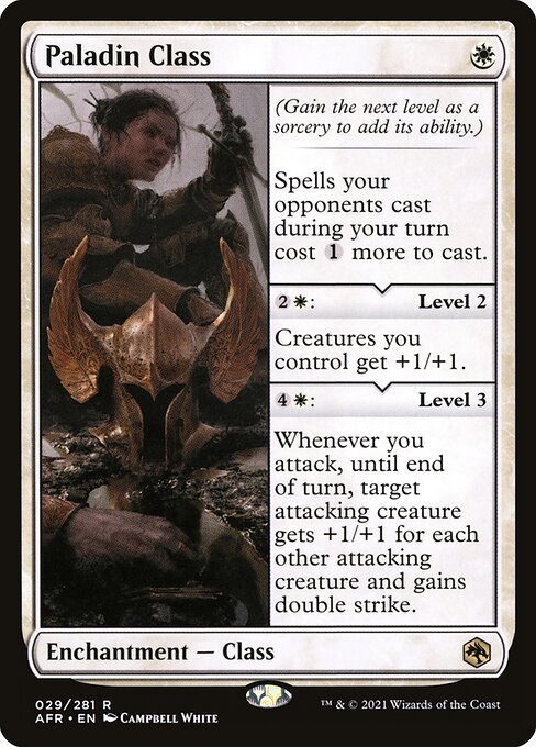 Paladin Class - Adventures in the Forgotten Realms Rare Card