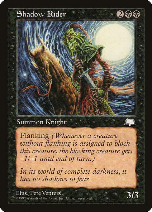 Shadow Rider - Weatherlight Common Card
