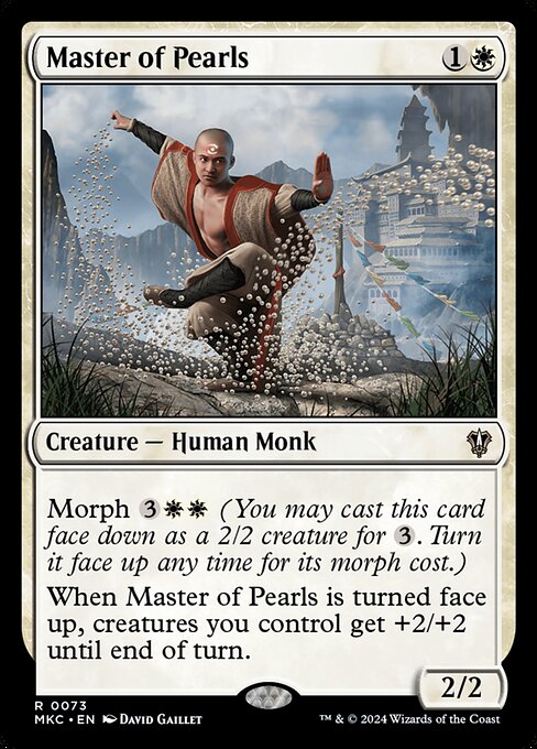 Master of Pearls - Murders at Karlov Manor Commander Rare Card