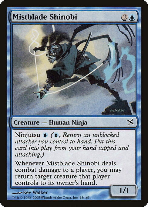 Mistblade Shinobi - Betrayers of Kamigawa Common Card