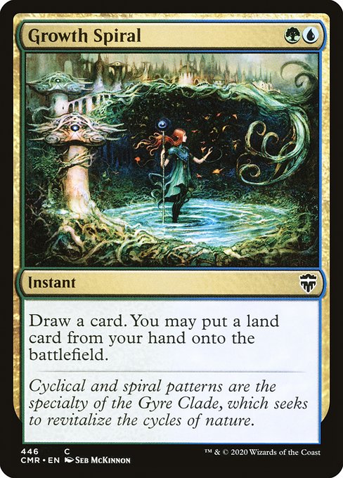 Growth Spiral - Commander Legends Common Card