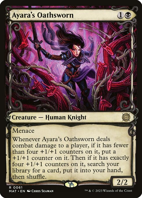 Ayara's Oathsworn - March of the Machine: The Aftermath Rare Card