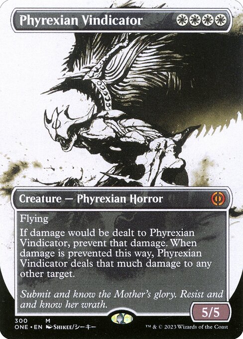 Phyrexian Vindicator - Phyrexia: All Will Be One Mythic Card
