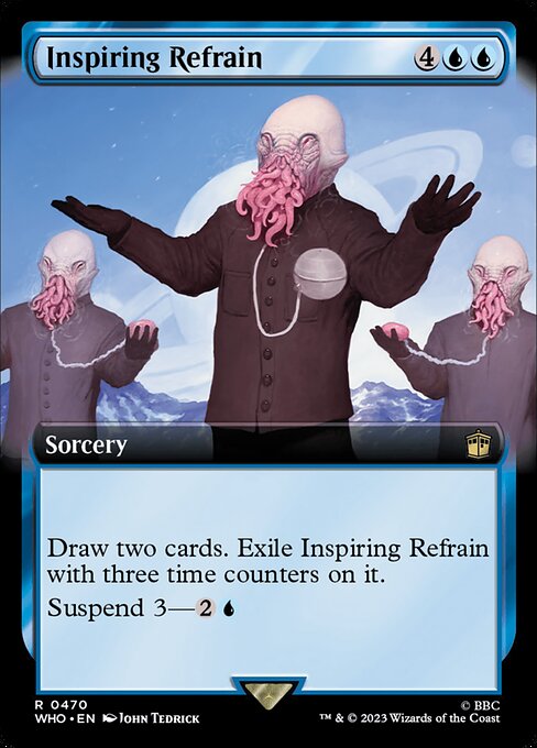 Inspiring Refrain - Doctor Who Rare Card