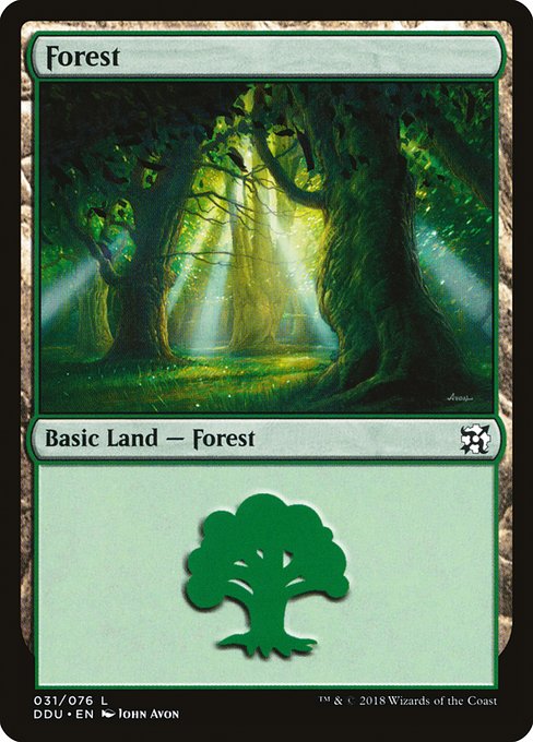 Forest - Duel Decks: Elves vs. Inventors Common Card