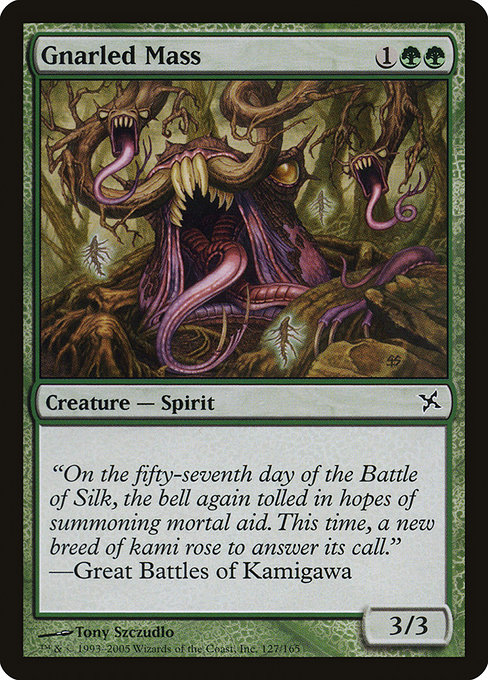Gnarled Mass - Betrayers of Kamigawa Common Card