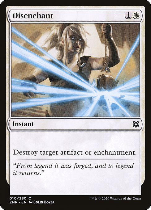 Disenchant - Zendikar Rising Common Card