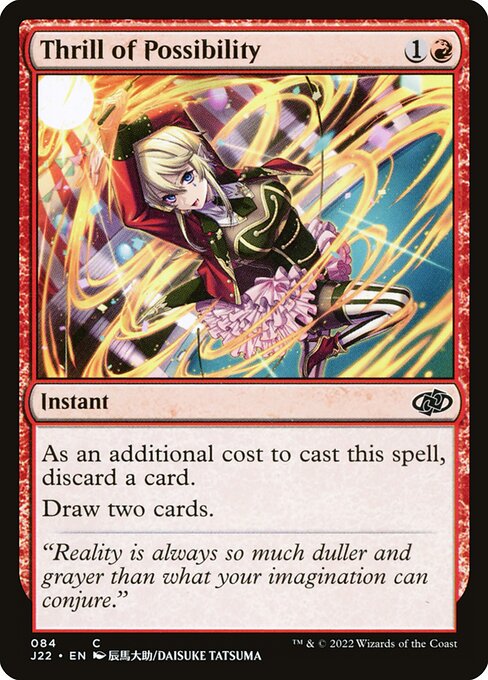 Thrill of Possibility - Jumpstart 2022 Common Card