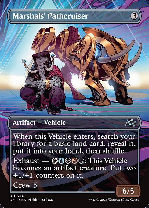 Marshals' Pathcruiser - Aetherdrift Uncommon Card