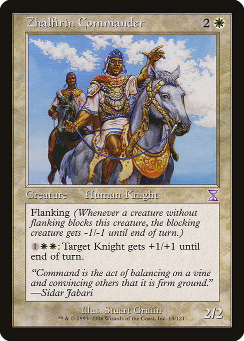 Zhalfirin Commander - Time Spiral Timeshifted Special Card