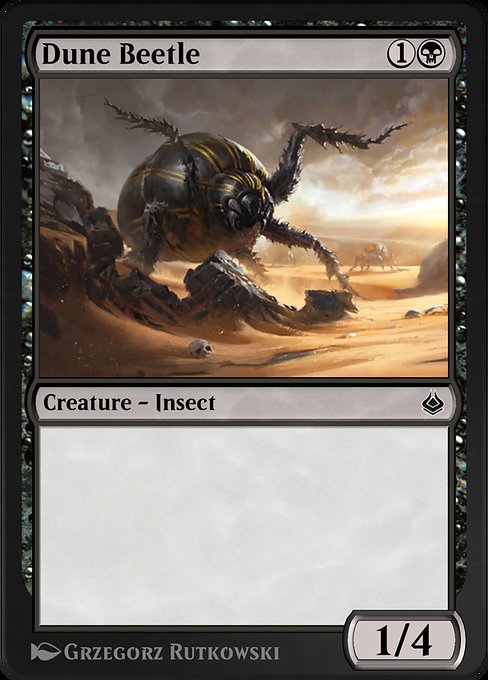 Dune Beetle - Amonkhet Remastered Common Card