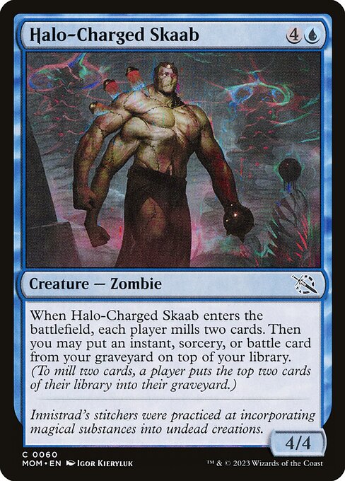 Halo-Charged Skaab - March of the Machine Common Card