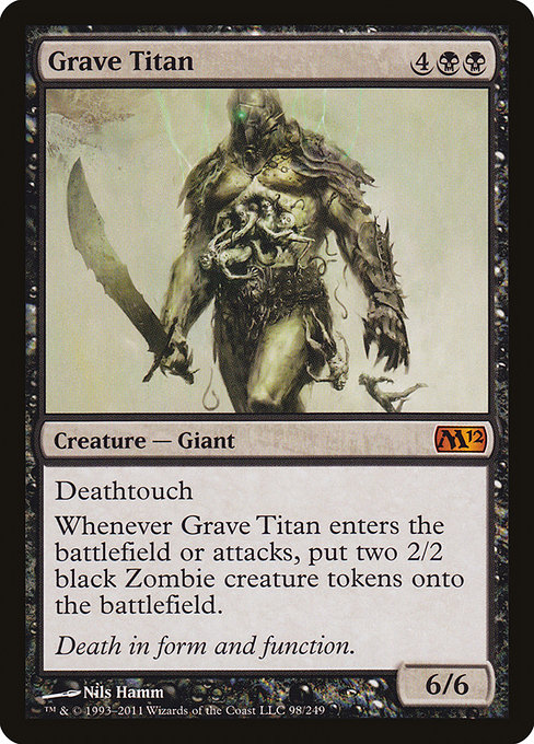 Grave Titan - Magic 2012 Mythic Card