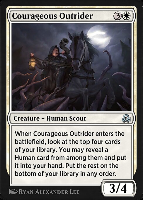 Courageous Outrider - Shadows over Innistrad Remastered Uncommon Card