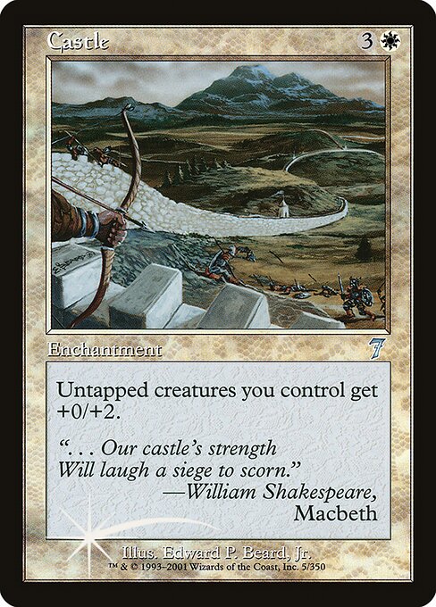 Castle - Seventh Edition Uncommon Card