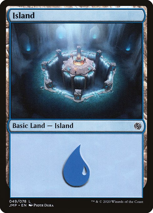 Island - Jumpstart Common Card