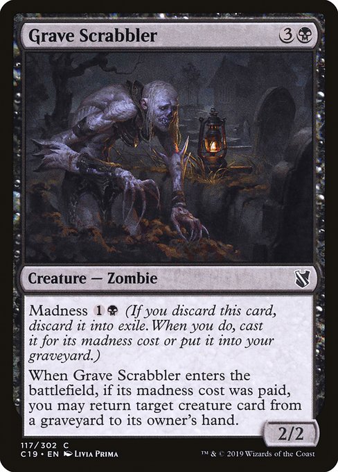 Grave Scrabbler - Commander 2019 Common Card