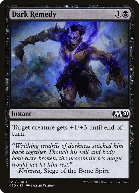 Dark Remedy - Core Set 2020 Common Card