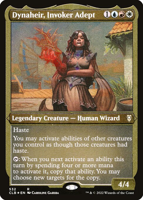 Dynaheir, Invoker Adept - Commander Legends: Battle for Baldur's Gate Rare Card