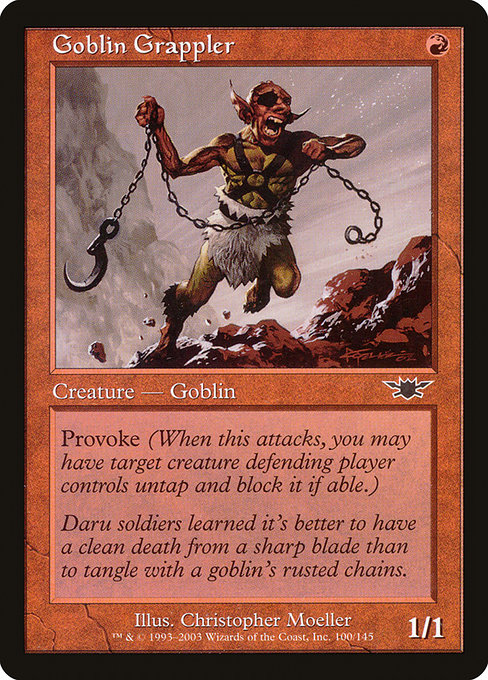 Goblin Grappler - Legions Common Card