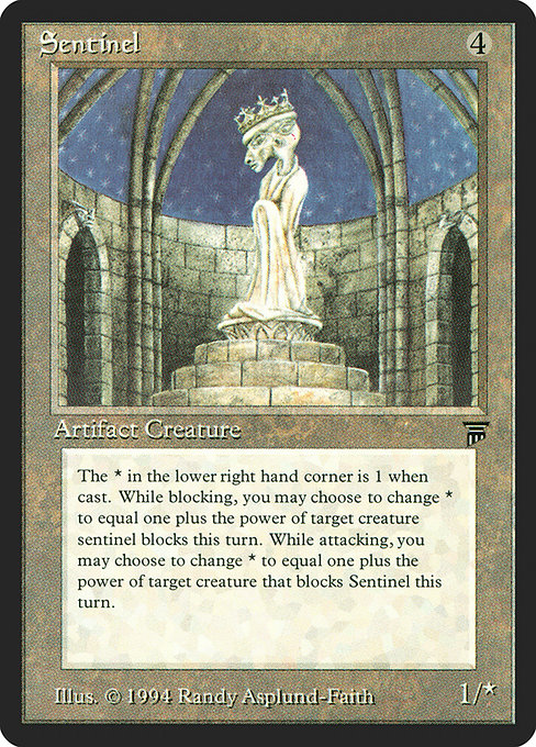 Sentinel - Legends Rare Card