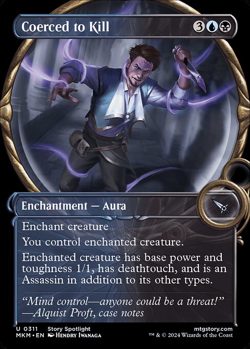 Coerced to Kill - Murders at Karlov Manor Uncommon Card