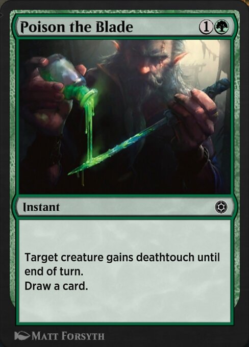 Poison the Blade - Alchemy Horizons: Baldur's Gate Common Card