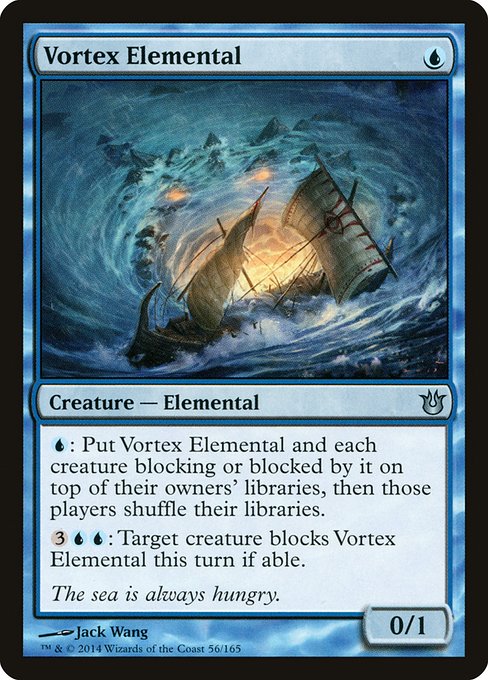 Vortex Elemental - Born of the Gods Uncommon Card