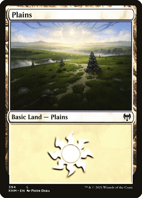 Plains - Kaldheim Common Card