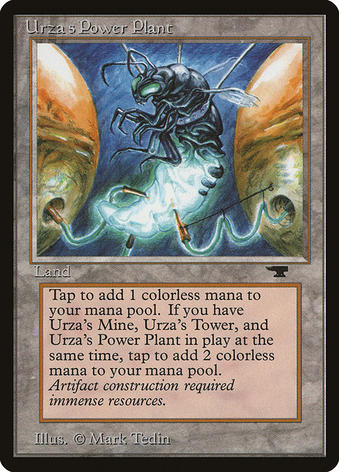 Urza's Power Plant - Antiquities Common Card
